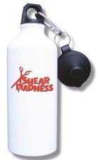 (image for) Shear Madness Water Bottle - White