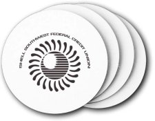 (image for) Shell Southwest Federal Credit Union Coasters (5 Pack)