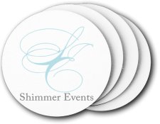 (image for) Shimmer Events Coasters (5 Pack)