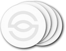 (image for) Shook Kelley Coasters (5 Pack)