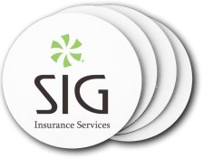 (image for) SIG Insurance Services Coasters (5 Pack)