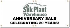 (image for) Silk Plant Warehouse Banner Logo Center