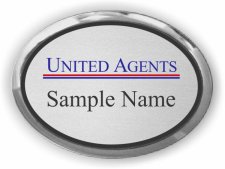 (image for) United Agents Executive Silver Oval Badge