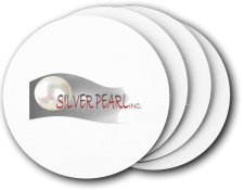 (image for) Silver Pearl, Inc. Coasters (5 Pack)