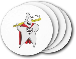 (image for) Silver Star Dental Coasters (5 Pack)