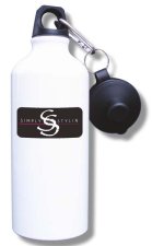 (image for) Simply Stylin' Salon Water Bottle - White
