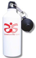 (image for) Sisters in the Spirit Water Bottle - White