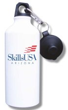 (image for) SkillsUsa Water Bottle - White