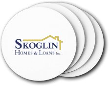 (image for) Skoglin Homes & Loans Inc. Coasters (5 Pack)