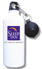 (image for) Sleep Inn & Suites Water Bottle - White
