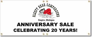 (image for) Sleepy Bear Campground Banner Logo Center