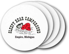 (image for) Sleepy Bear Campground Coasters (5 Pack)
