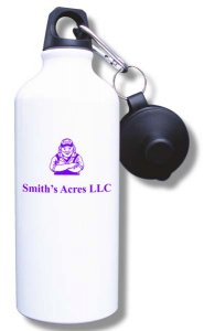 (image for) Smith\'s Acres LLC Water Bottle - White