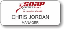 (image for) Snap Fitness White Badge