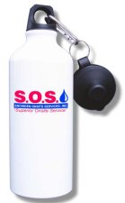 (image for) Snowden Onsite Services, Inc. Water Bottle - White