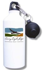 (image for) Soaring Eagle Lodge Water Bottle - White