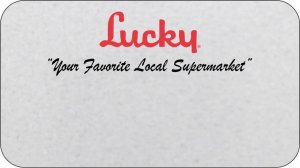 (image for) Lucky Silver Logo Only Badge