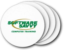 (image for) Software Savvy Computer Training Coasters (5 Pack)