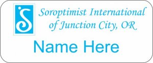 (image for) Soroptimist International of Junction City White Badge