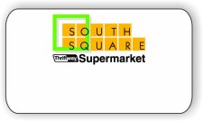 (image for) South Square Supermarket White Badge