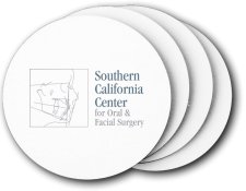 (image for) Southern California Center for Oral and Facial Surgery Coasters (5 Pack)