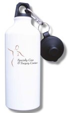 (image for) Specialty Care And Surgery Center Water Bottle - White