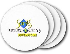 (image for) Spirits Liquor and Party Coasters (5 Pack)