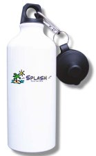 (image for) Splash Pools & Spas LLC Water Bottle - White