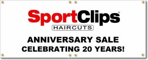 (image for) Sport Clips Banner Logo Center