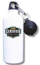 (image for) Sports Turf Manager Association Water Bottle - White