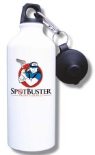 (image for) SpotBuster Professionals Water Bottle - White