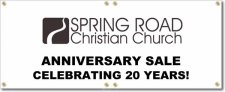 (image for) Spring Road Christian Church Banner Logo Center