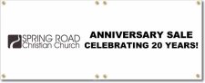 (image for) Spring Road Christian Church Banner Logo Left