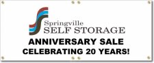 (image for) Springville Self Storage Banner Logo Center