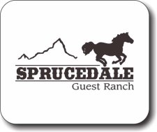 (image for) Sprucedale Guest Ranch Mousepad