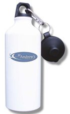 (image for) St. Andrew's Episcopal Church Water Bottle - White