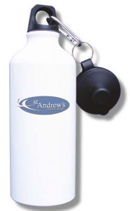 (image for) St. Andrew\'s Episcopal Church Water Bottle - White