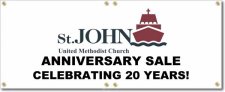 (image for) St. John UMC Banner Logo Center