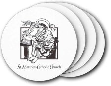(image for) St. Matthew Catholic Church Coasters (5 Pack)