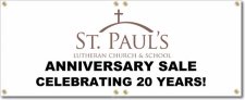 (image for) St. Paul's Lutheran Church Banner Logo Center