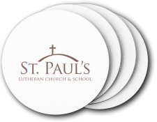(image for) St. Paul's Lutheran Church Coasters (5 Pack)