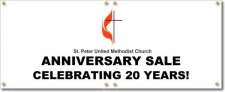 (image for) St. Peter United Methodist Banner Logo Center