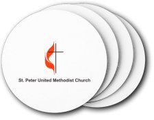 (image for) St. Peter United Methodist Coasters (5 Pack)