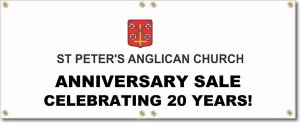 (image for) St. Peter\'s Anglican Church Banner Logo Center