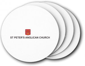 (image for) St. Peter\'s Anglican Church Coasters (5 Pack)