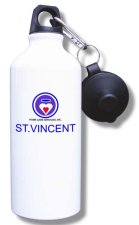 (image for) ST. Vincent Home Care Services Water Bottle - White