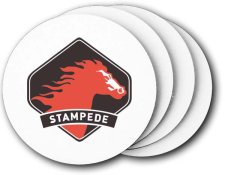 (image for) Stampede Light Beer Coasters (5 Pack)