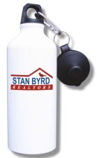 (image for) Stan Byrd Realtors Water Bottle - White