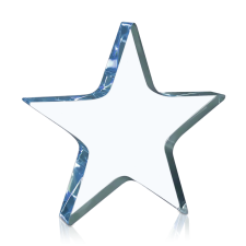 (image for) Acrylic Star - Blue - Small