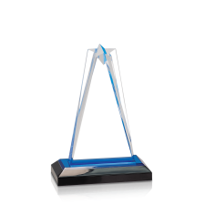 (image for) Blue Star Impress Acrylic Award - Small: 6.25 Inches